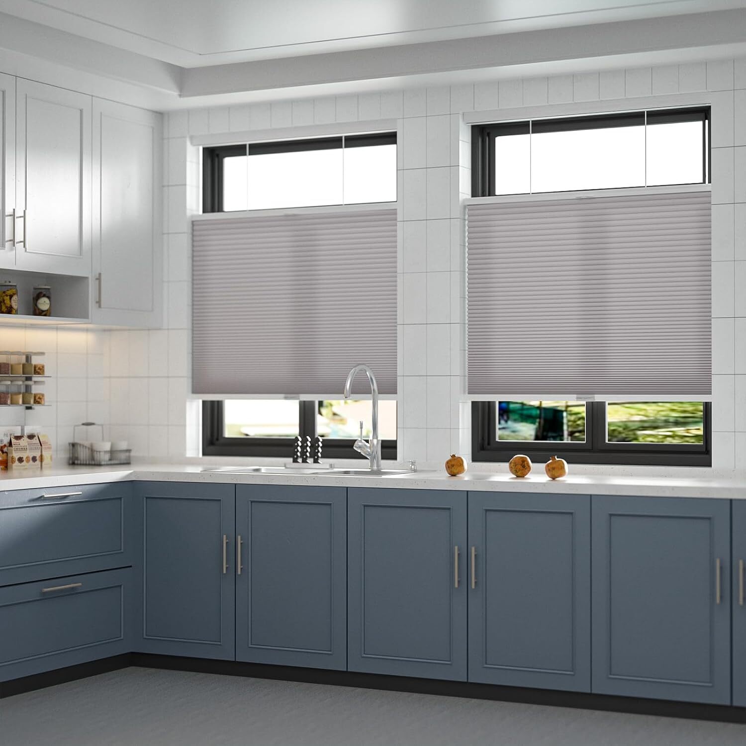CUSTOM Light Filtering Cellular Blinds Top-Down Bottom Up Honeycomb Shades gallery