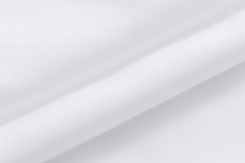 HOME Fabric Shower Curtain Liner Solid White with Magnets, Hotel Quality gallery
