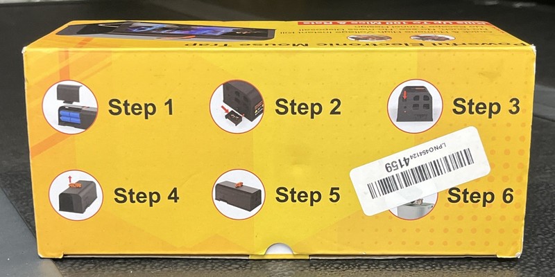 Electronic Mouse Trap Jiermadun Rat Killer Pest Electric Rodent Zapper US gallery