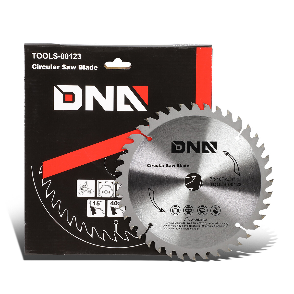 7 Inches Finishing 40 Tooth Wood Sharp Cutting Replacement Circular Saw Blade gallery