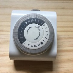 Big Button Timer 24 Hour Model 458205 For Indoor Use Only 125Vac 60 Hz 15A 1/2P