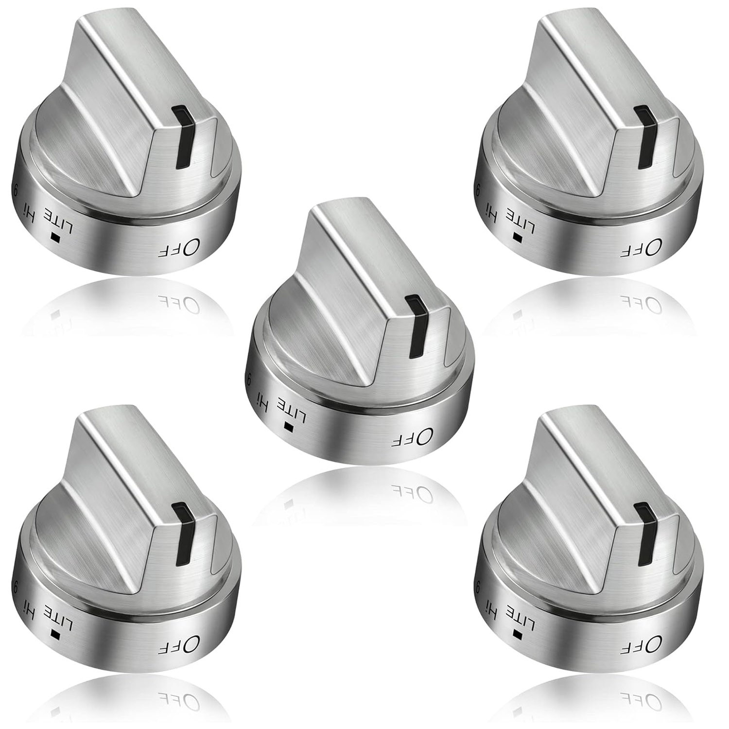 NEW Control Knob FOR GE Gas Range Stove WB03X24818 5 Pack gallery