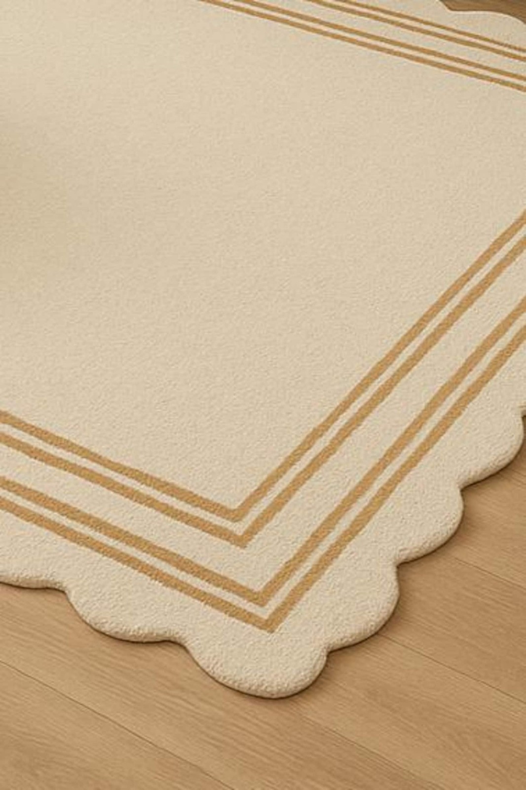 Handmade Rug | Irregular Rug | Wool Rugs | Living Room Rug | Tufted A354 gallery