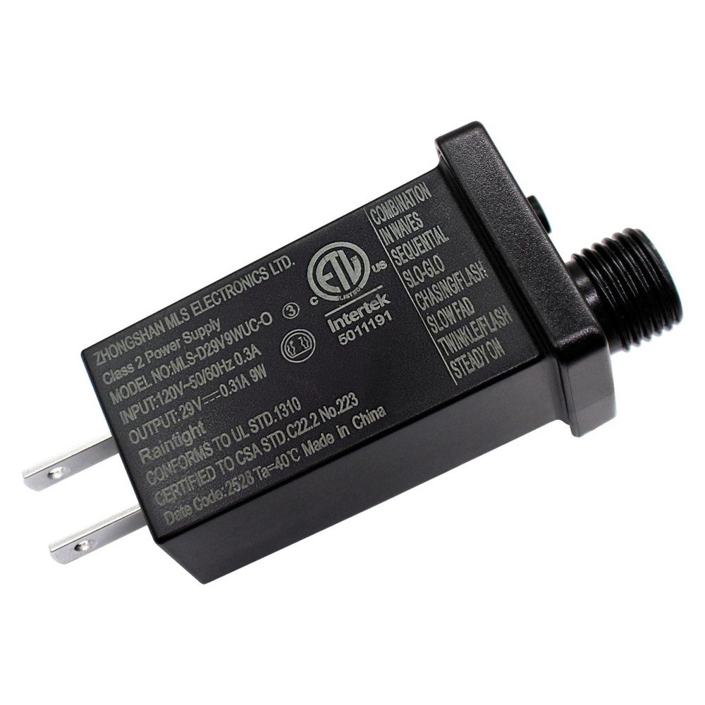 Transformer Class Two LED Power Supply, Waterproof IP44 Low Voltage Seasonal ...