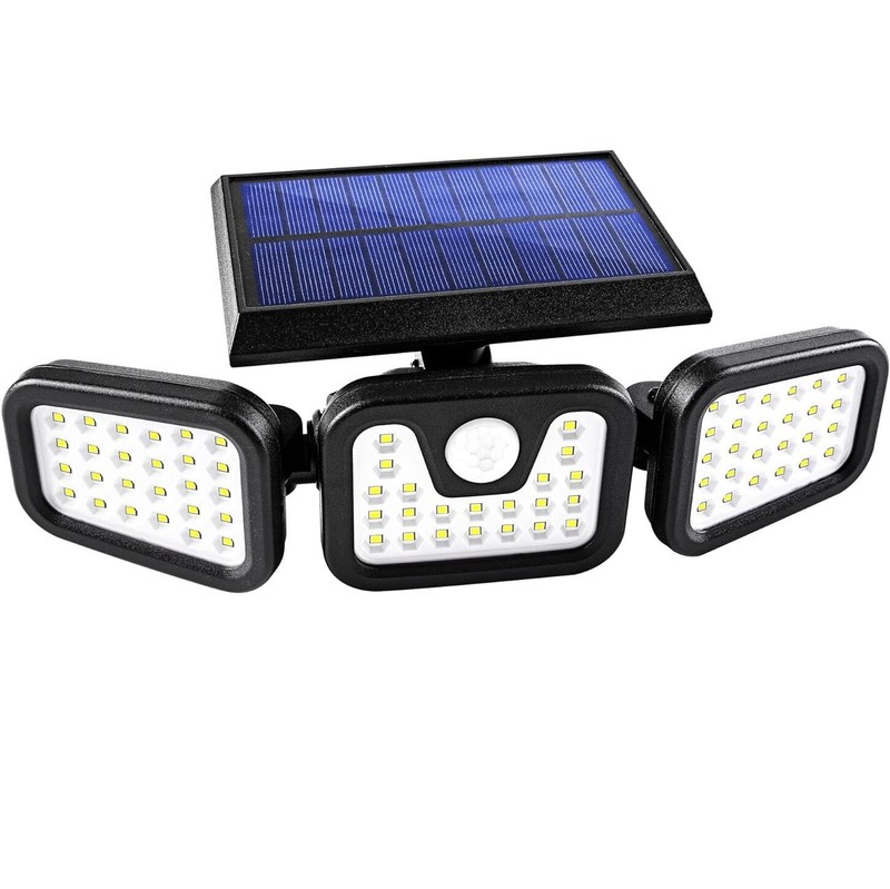 2 Pack LED Motion Sensor Solar Lights ,Outdoor IP65 Waterproof Security Lamp gallery