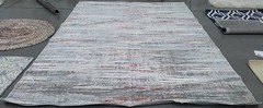 LT GREY / RUST 9′-0″ x 12′-0″ Back Stain Rug, Reduced Price 1172797785 SHV191P-9