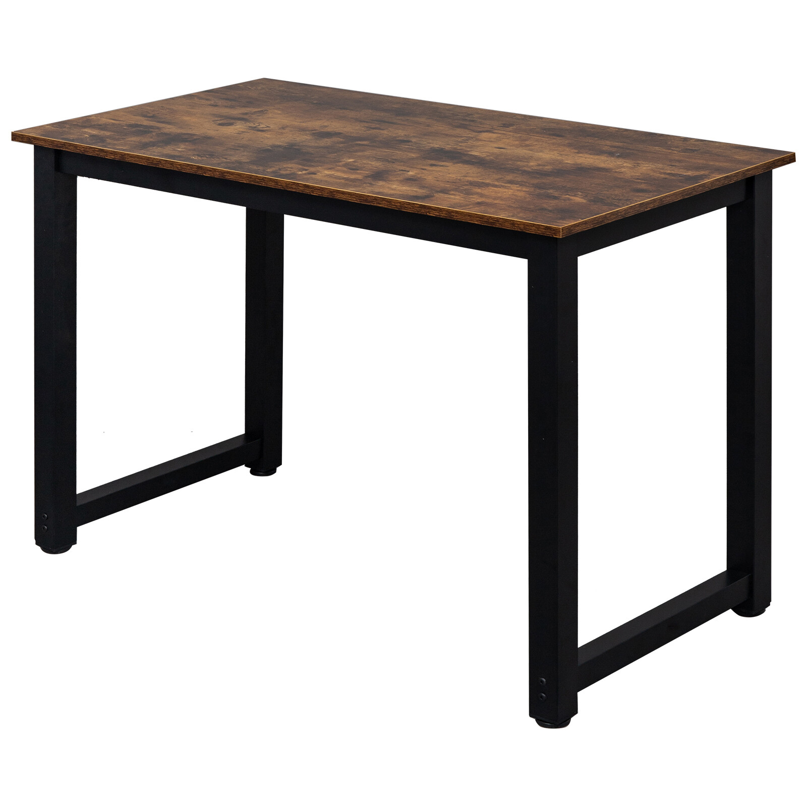 110cm Decent High Strength Wooden Computer Desk Oak gallery