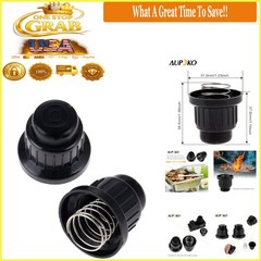 2-Pack AA Battery Push Button Igniter Caps for Gas Grill Spark Generator