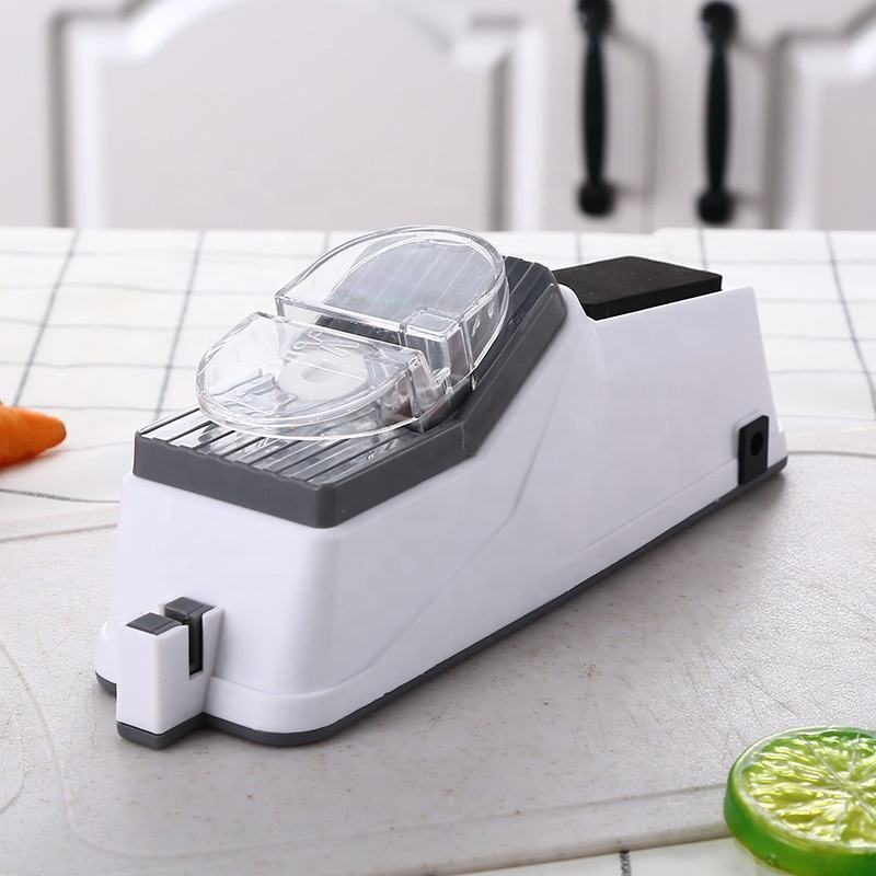 Electric Scissor & Knife Sharpener USB Charging Grinding Machine Straight Knives gallery