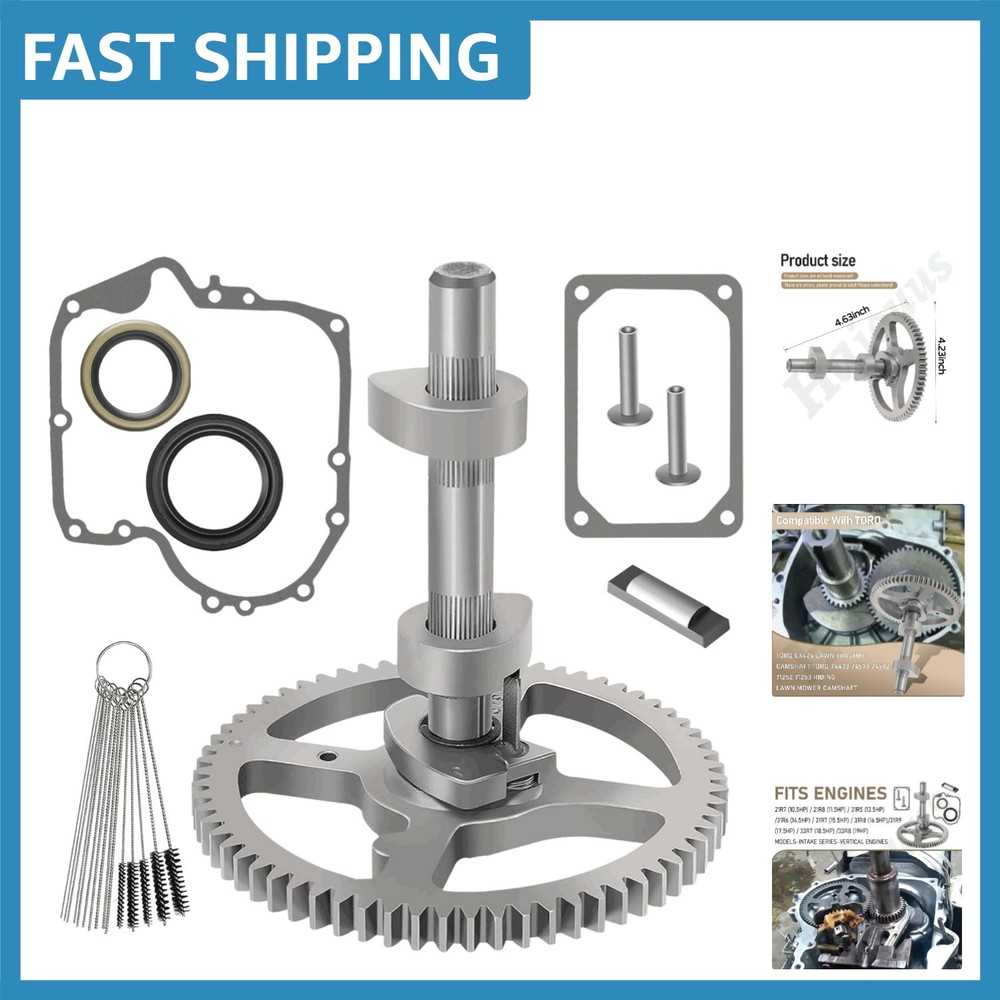 Comprehensive Camshaft Replacement Kit with Gaskets for Efficient Engine Care