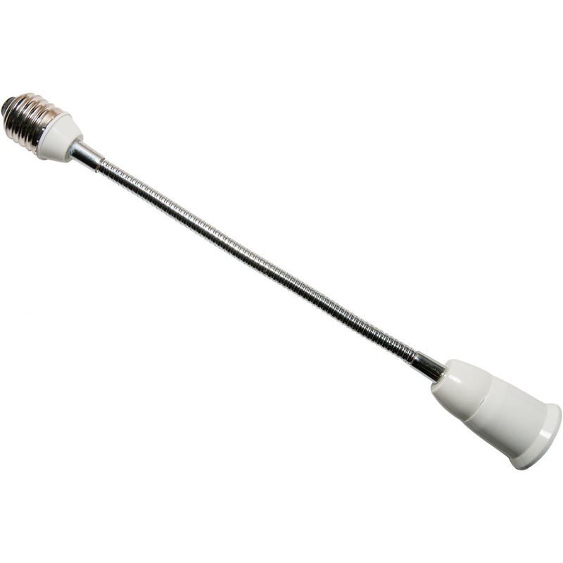 12 Inch Flexible Socket Extender for Standard US LED & CFL Light Bulbs gallery