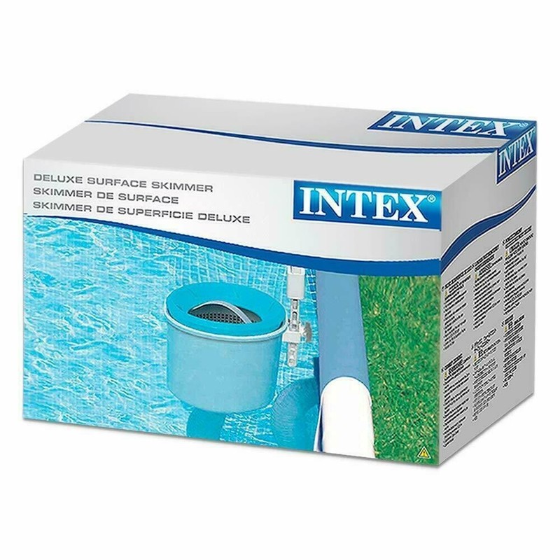Intex Swimming Pool Deluxe Surface Skimmer Wall Mount Basket Above Ground Debris gallery