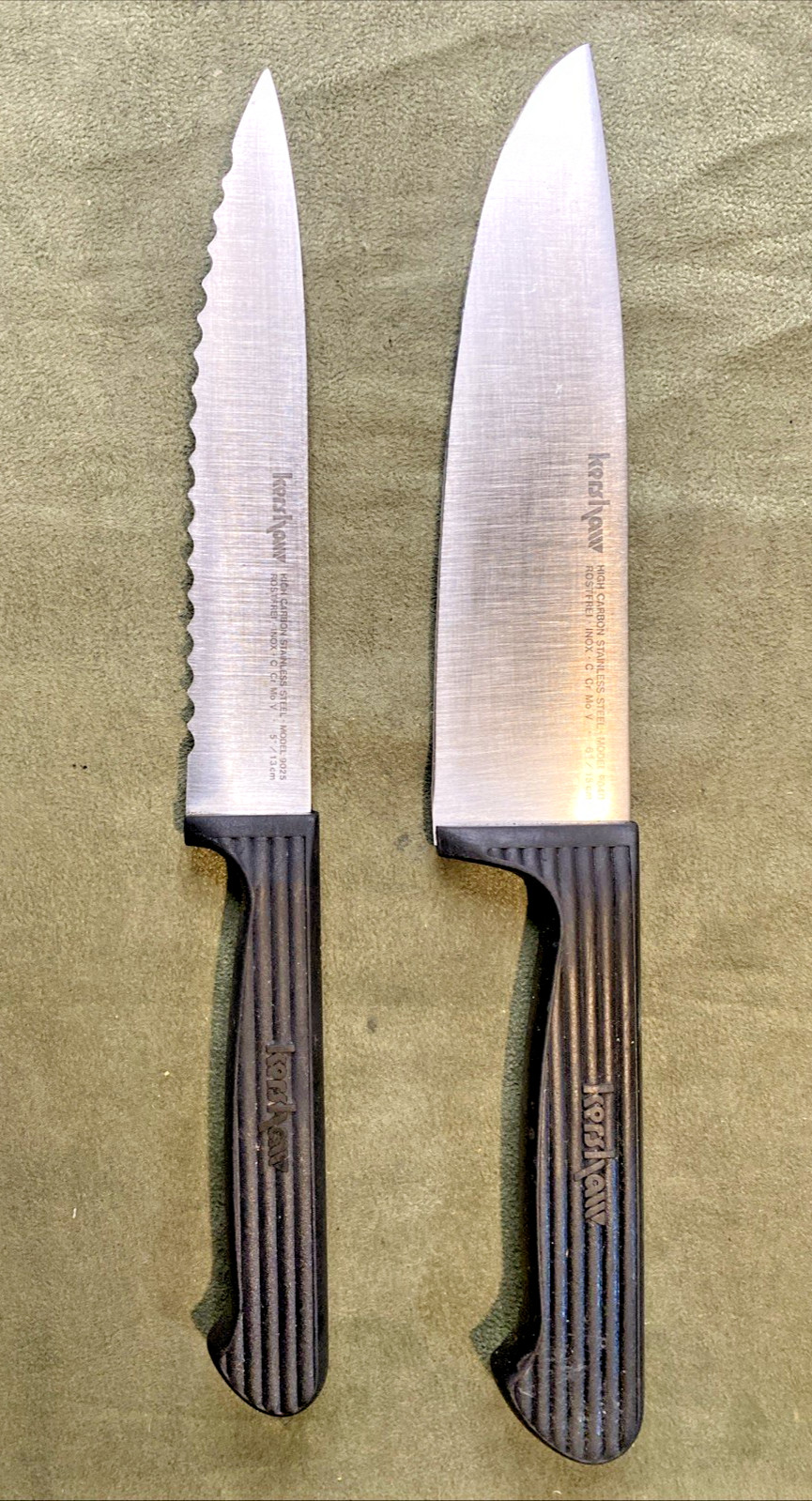 2 Kershaw Rostfrei 6in Chef Knife Model 9040 & 9025 5 1/2 made in Japan/ FS gallery