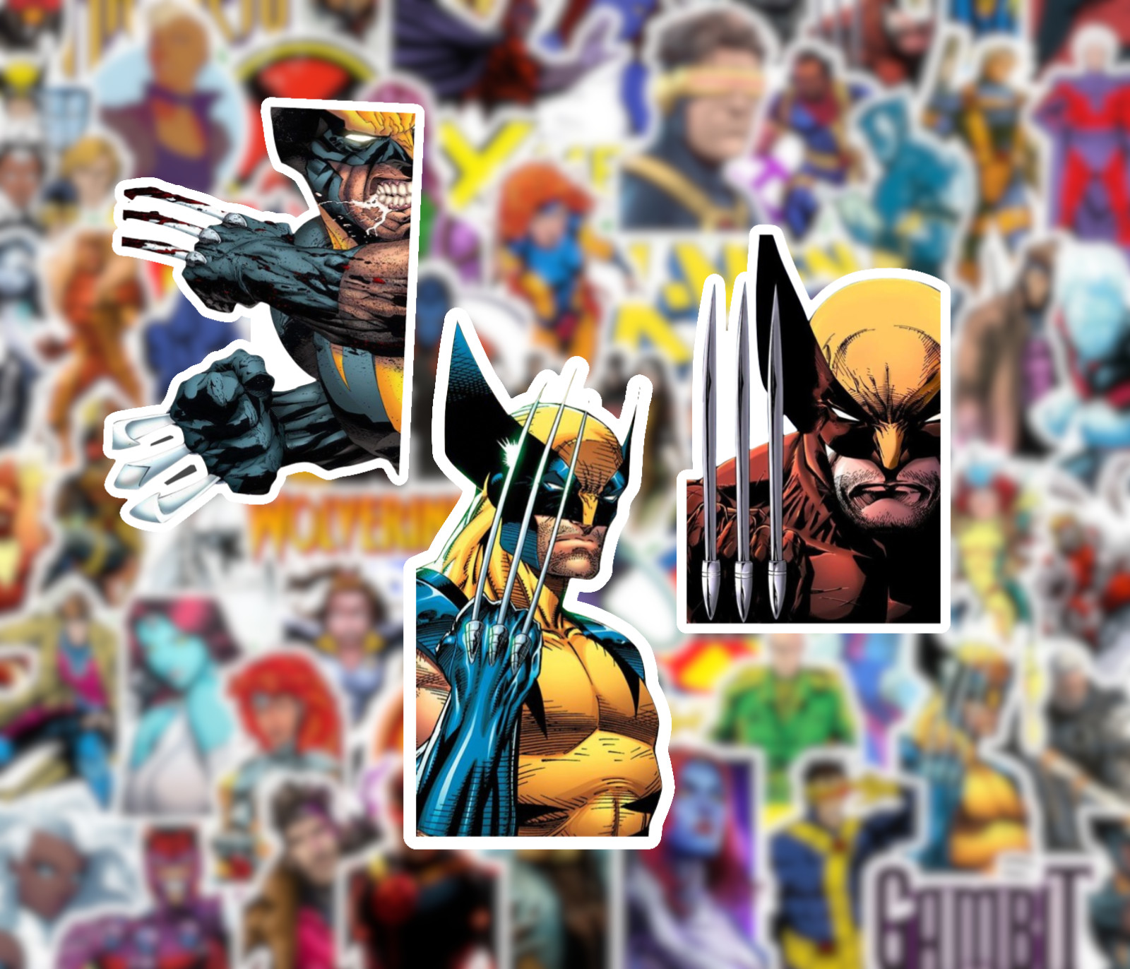 25/50 X-Men Sticker Pack - Waterproof Vinyl - Wolverine Magneto Xmen 97 gallery
