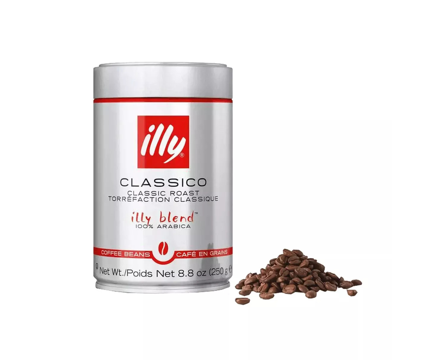 Illy Classico Whole Bean Coffee Medium Roast 8.8oz-EXP 12/2024-12 PK-GREAT PRICE gallery