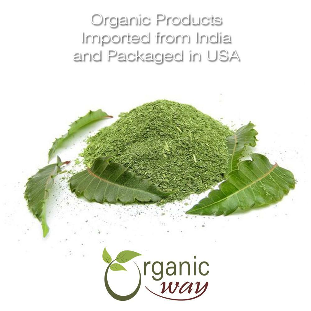 Organic Way Neem Leaf Powder - Organic, Kosher & USDA Certified gallery