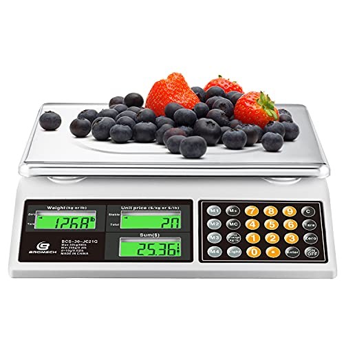 Price Computing Scale, 66lb Digital Stainless Steel Scale Pan-Large Size gallery