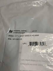 Federal Signal MicroPulse L-Bracket MPSM6-LB Kit Single HD MS6