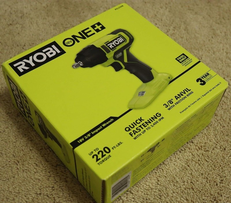 High Torque 18V Cordless 3/8" Impact Wrench - 220 ft-lbs, Tool Only gallery