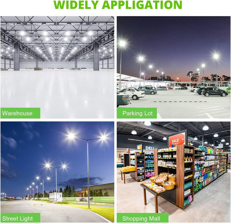2 Pack 150W LED Corn Bulbs E39 Base 23700Lm 5000K for High Bay Lighting gallery