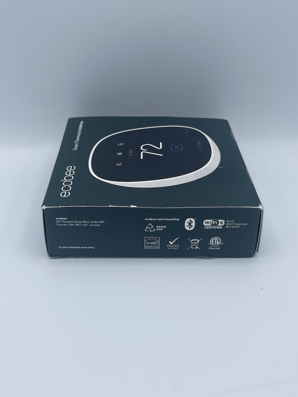 Ecobee Smart Thermostat Essential EB-STATE7-01 Programmable (New/Open Box) gallery