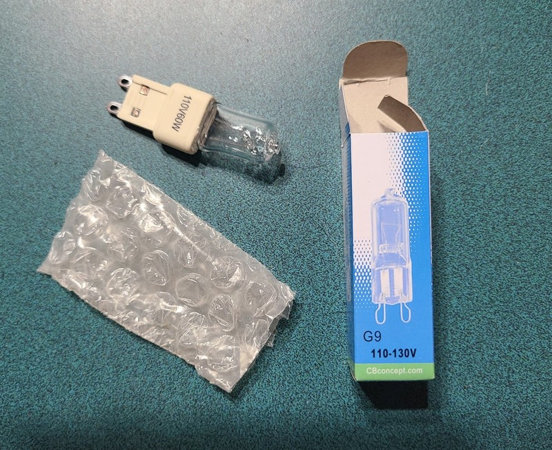 NEW 6 total CBconcept.com CERAMIC G9 BULB 60W 110-130V gallery