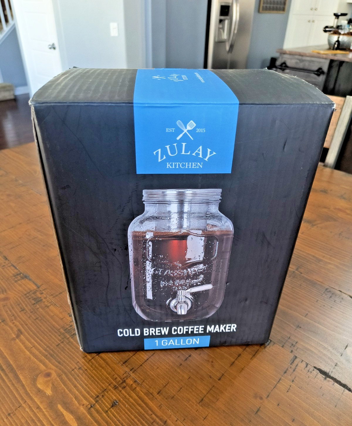 Zulay Kitchen 1 Gallon Cold Brew Coffee Maker – Thick Glass Pitcher gallery