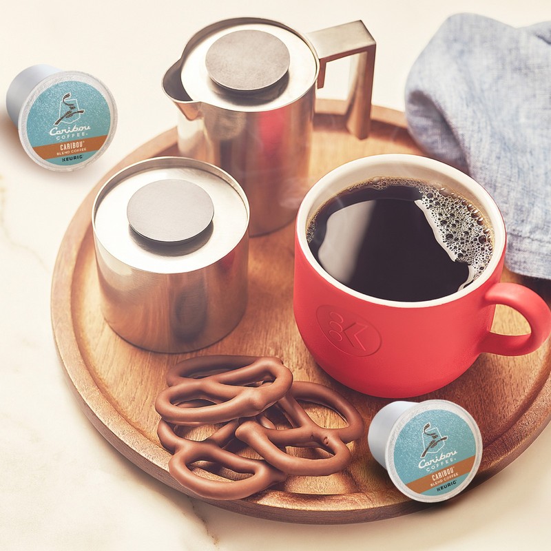 Caribou Blend Coffee, K-Cups, Medium Roast, 96 Count gallery