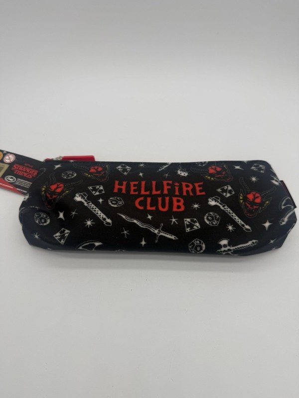 Stranger Things Accessories Pouch Hellfire Club Pencil Makeup Case Bag Netflix gallery