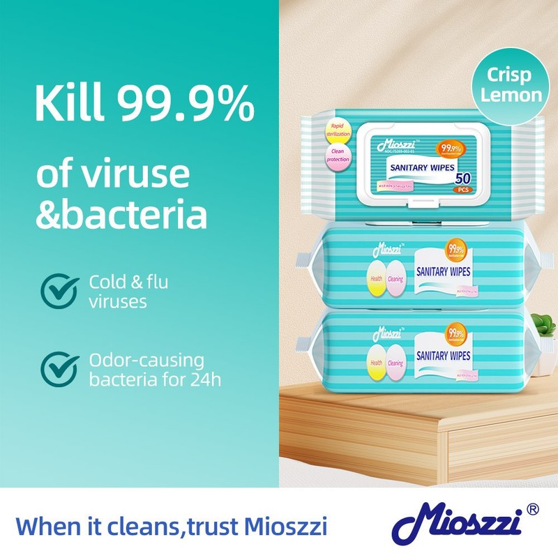 Mioszzi Multi-Surface Cleaning Wipes for Office Desk，Quick Dry ，Electronics Safe gallery