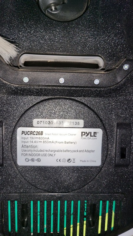 Pyle PUCRC26B PureClean Smart Automatic Robot Powerful Vacuum Cleaner FOR PARTS! gallery
