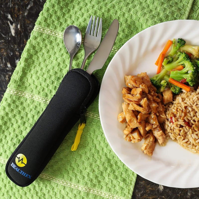 Mindful Eating Portion Control Flatware - for weight loss bariatric diet gallery