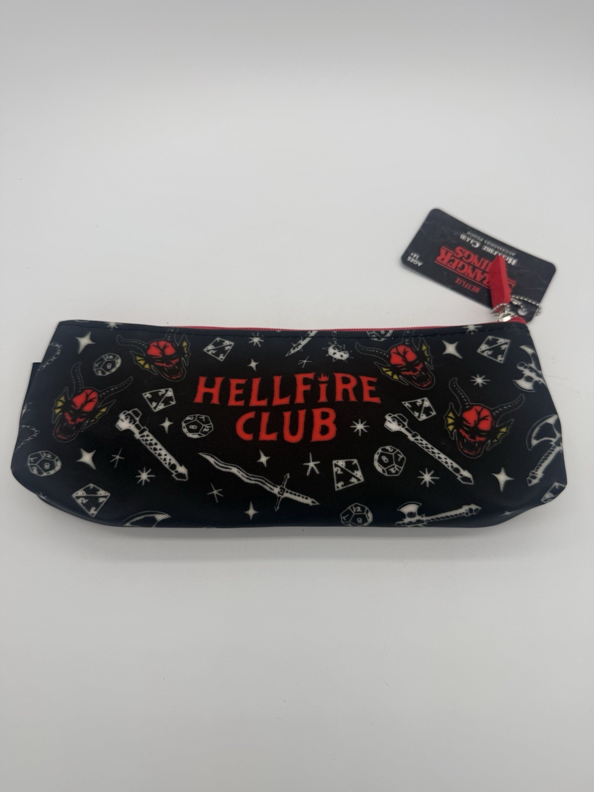 Stranger Things Accessories Pouch Hellfire Club Pencil Makeup Case Bag Netflix gallery