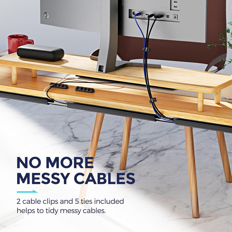 2 Pack Safe & Tidy Cable Management Solution - Protect Kids & Pets with Home & O gallery