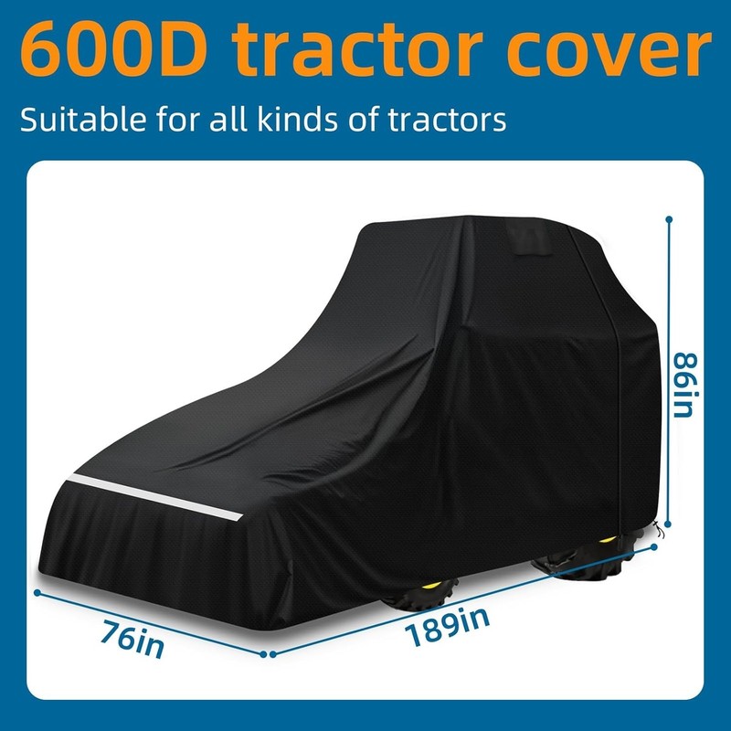 Tractor Cover Large,600d Oxford Cloth for John Deere 1,2,3 Series 1025r 2320 272 gallery