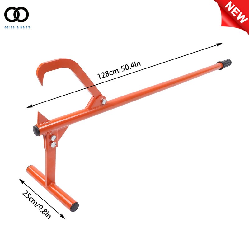 51in Log Roller Cant Hook Tool Timberjack Adjustable Log Lifter Heavy Duty Steel gallery