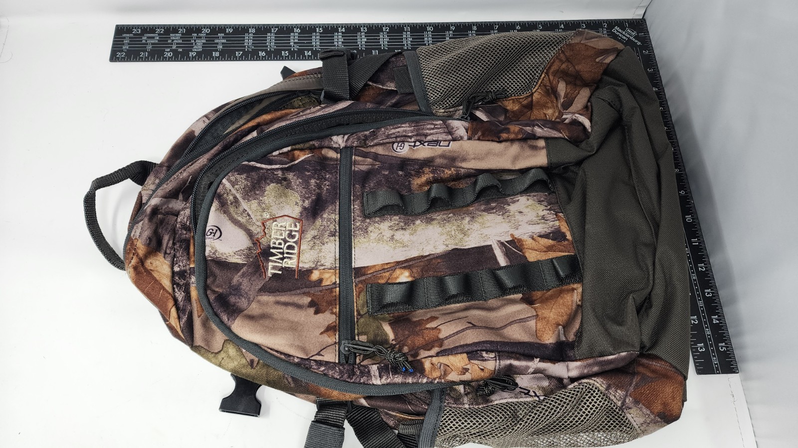 Timber Ridge Backpack real tree with zipper waist pouch 5