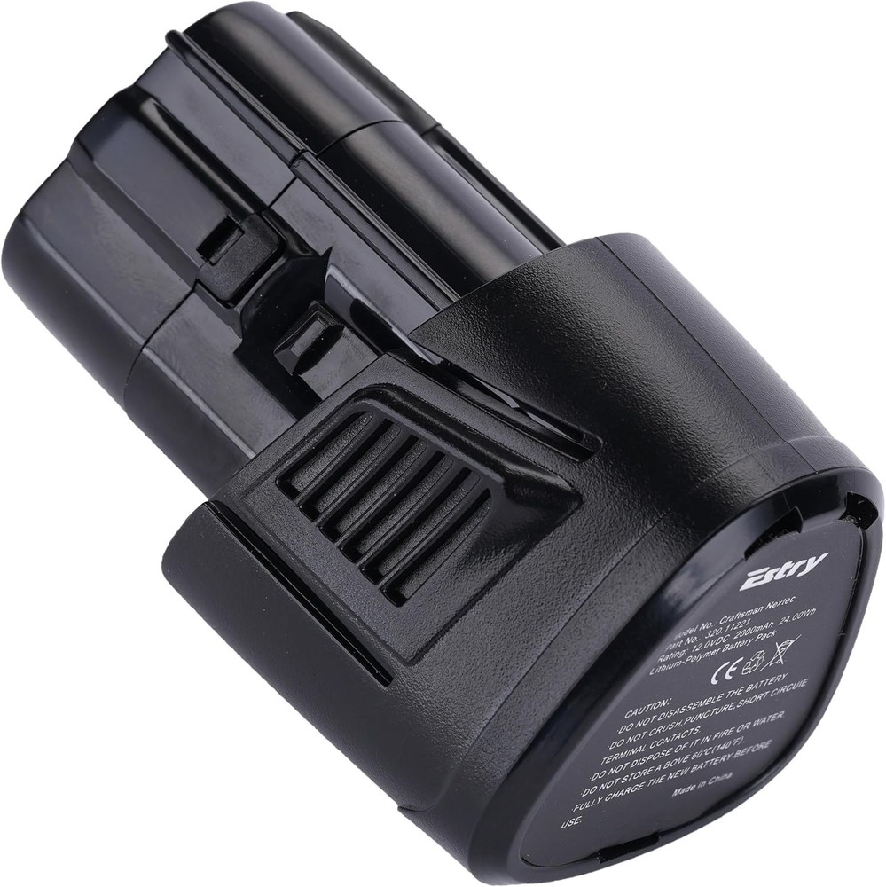 12V 2000mAh Replacement Battery for Craftsman Nextec 9-11221 11221, 320.11221...