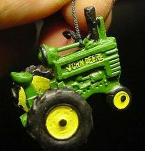 JOHN DEERE Red BARN TRACTOR WIND CHIMES farm home decor house yard tree lawn gallery