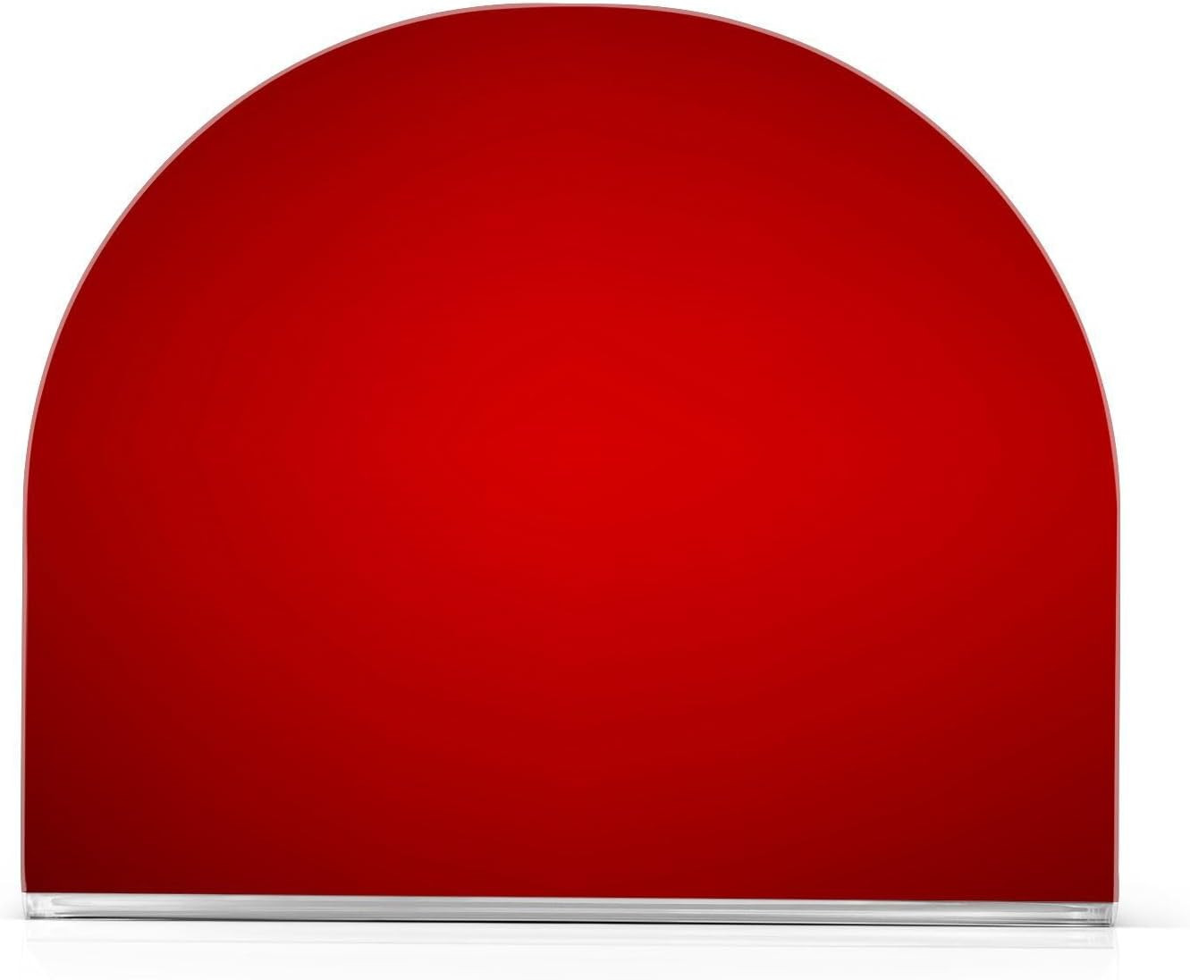 Plain Red Solid Color Napkin Holder Table Standing Kitchen Dining Room Decor gallery