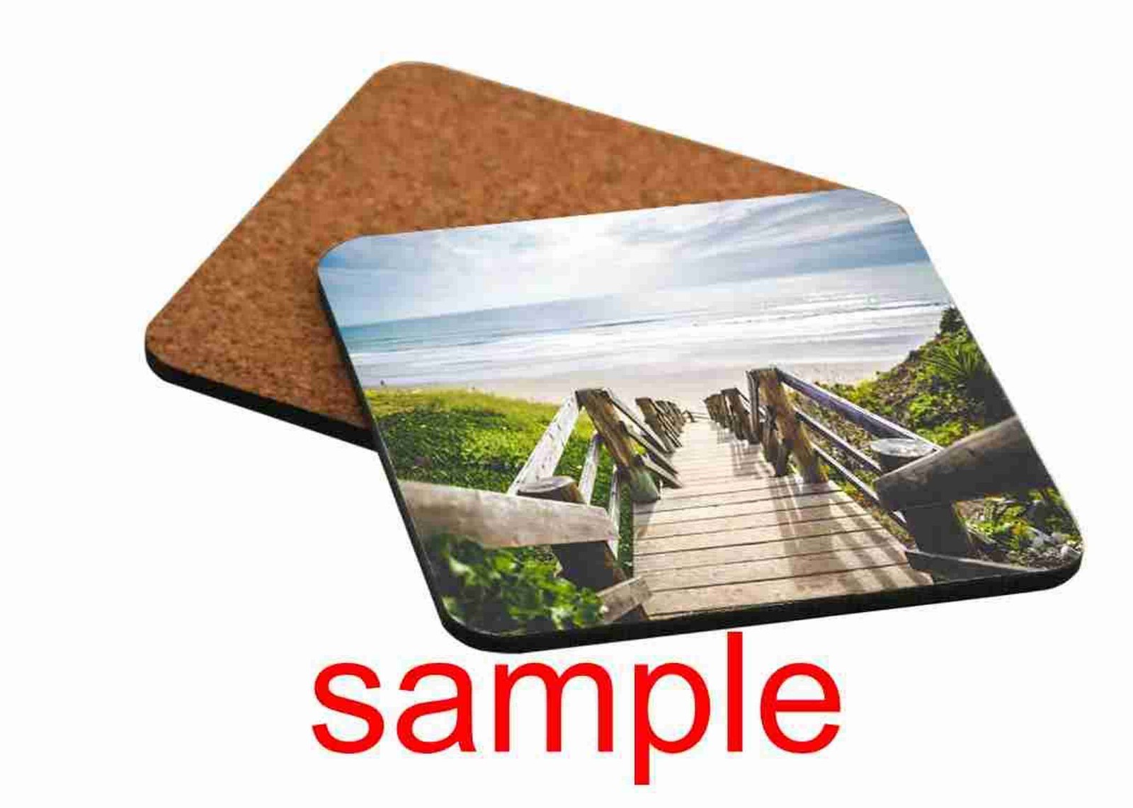 Hawaii Sandy Beaches Set Of 4 Coasters Holiday Table Gift Idea Ocean View gallery
