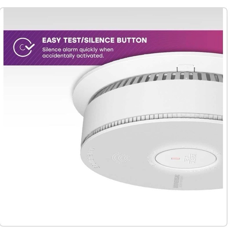 Universal Security Instruments 3-in-1 Smoke, Fire & Carbon Monoxide Alarm 2-Pack gallery