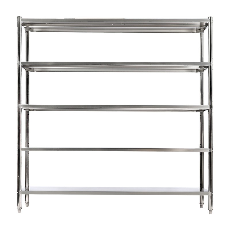 5 Tier Adjustable Shelf Storage Stainless Steel Shelving Heavy Duty Shelving gallery