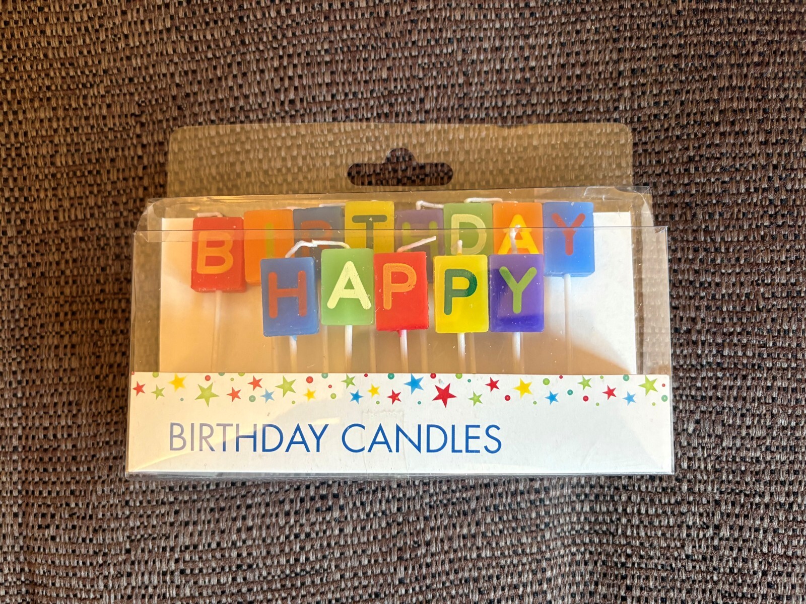 Multi Coloured Happy Birthday Cake Candles gallery