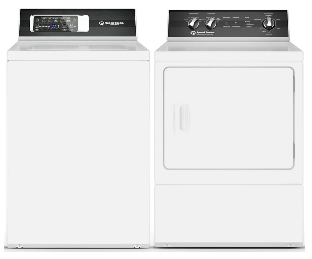 TR7006WN + DR5004WE-SPEED QUEEN TOP LOAD WASHER AND ELECTRIC DRYER LAUNDRY PAIR gallery