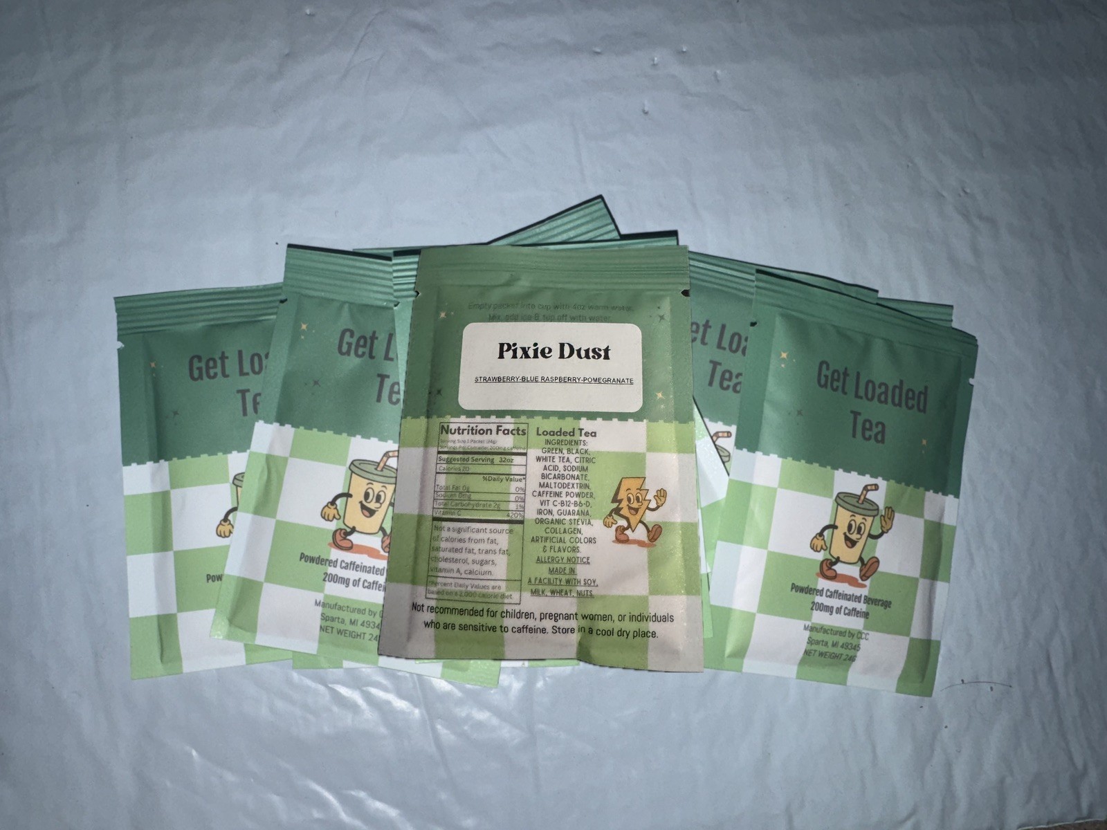 Ccc Loaded Teas pixie dust flavor 10 Pack lot Coffee Candles And Chaos gallery