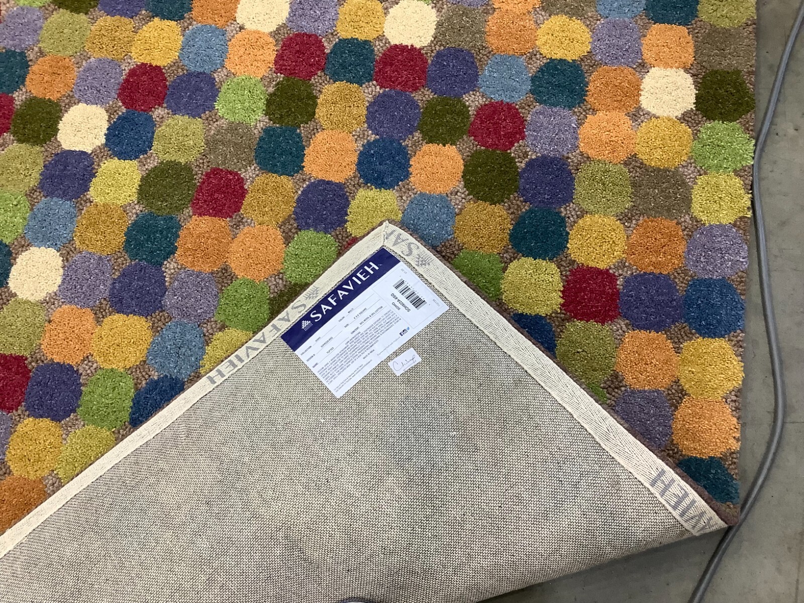 MULTI 6'-0" x 6'-0" Flaw in Rug, Reduced Price 1172678311 SOH922A-6SQ gallery