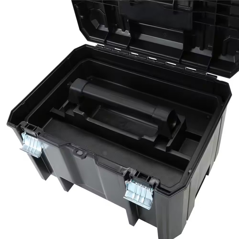 TSTAK VI 17 In. Stackable Deep Tool Storage Box gallery