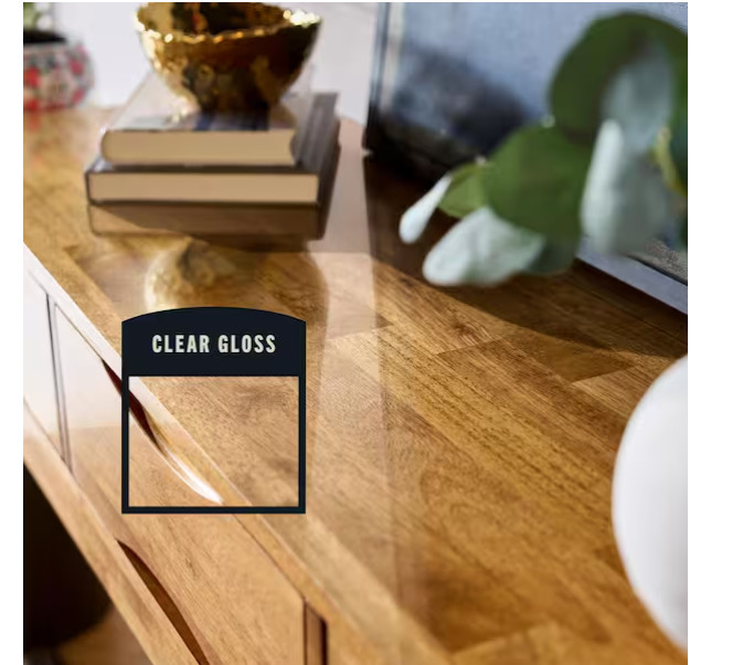 Interior Polyurethane 1 qt. Clear Gloss Oil-Based Finish gallery