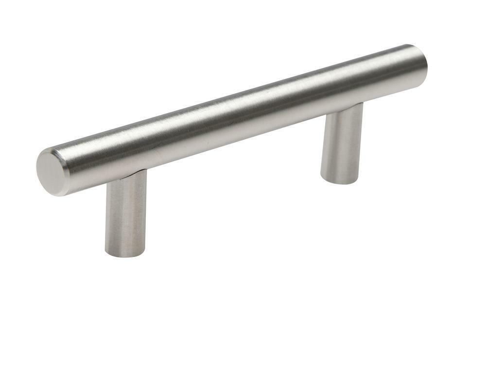 Satin Nickle Cabinet Bar Pull (3" On Center) Mounting Hardware Included gallery